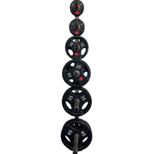 Urethane Olympic Grip Plate Set 245 LBS