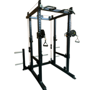 Power Cage with Plate Loaded Functional Trainer
